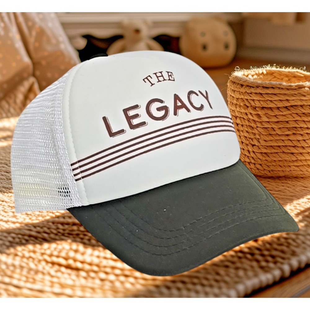 The Legend & The Legacy" Snapback Trucker Hat Baseball Cap Hat